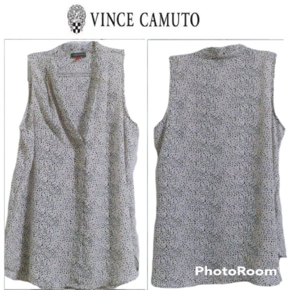 Vince Camuto Sleeveless Pullover Top - Picture 1 of 14
